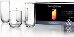 Actual product image Ritzenhoff & Breker Long drink glass "RAM", 0.315 l dishwasher-safe, height: 100 mm (3.15 dl, 1 x, Long drink glasses)