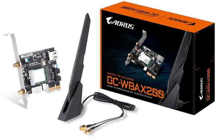 Image du produit Gigabyte GC-WBAX200 Wifi 6 (Mini PCI Express)