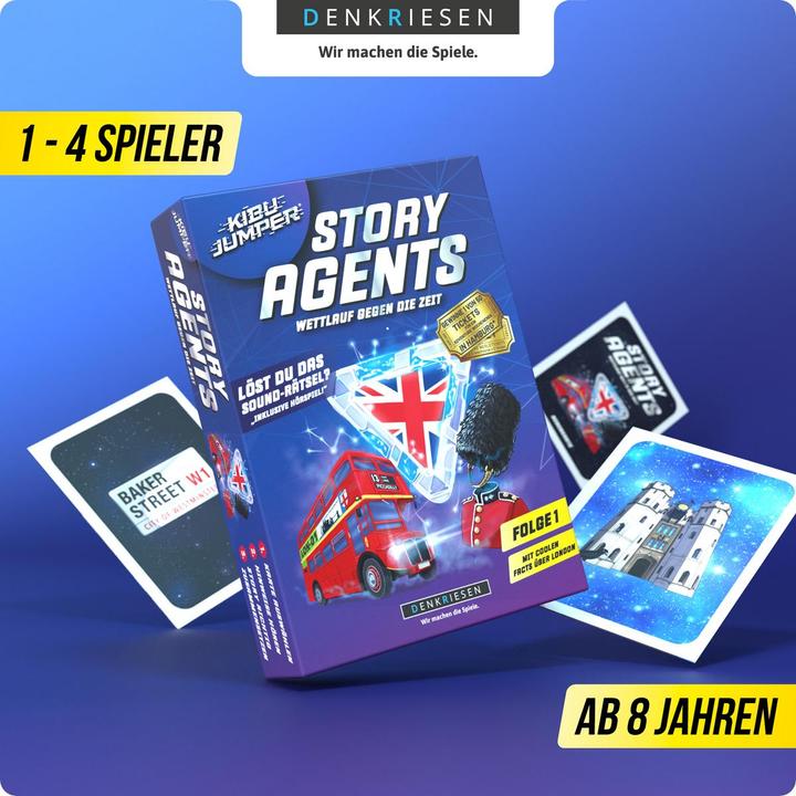 Produktbild Denkriesen - KIBU JUMPER® - Story Agents - London - "Wettlauf gegen die Zeit" (Deutsch)