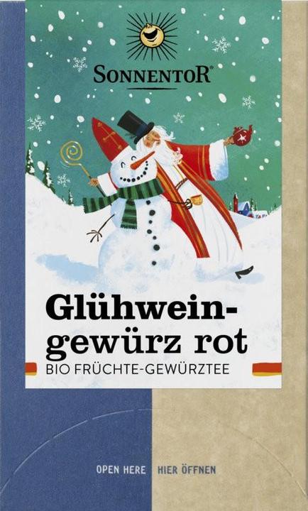Produktbild Sonnentor Glühweingewürz rot (18 Stk) (32.40 g)