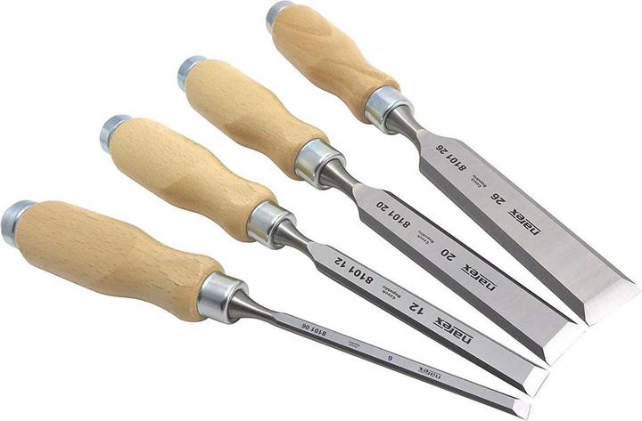 Narex Set de ciseaux à bois 4 pièces