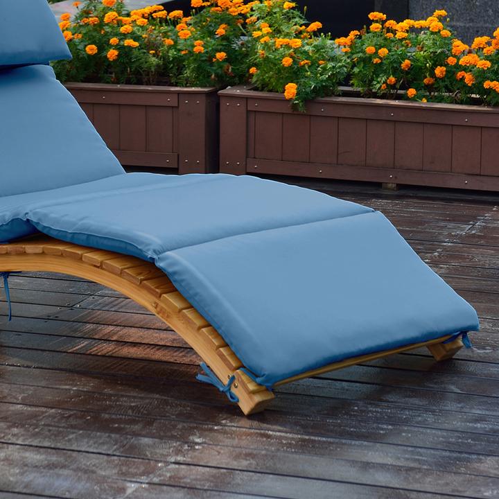 Immagine prodotto Axi Sedia a sdraio Salina con ombrellone blu (186.50 cm)