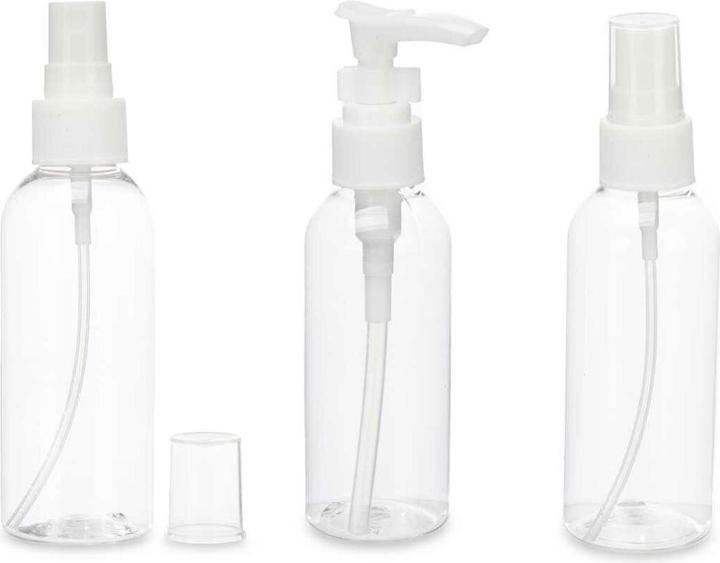 Produktbild Berilo Reiseset Durchsichtig Weiss Kunststoff (36 Stück)