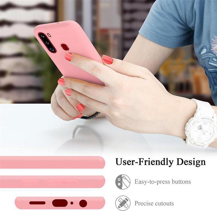 Immagine prodotto Cadorabo Copertura della cassa del silicone liquido TPU (Samsung Galaxy A21)