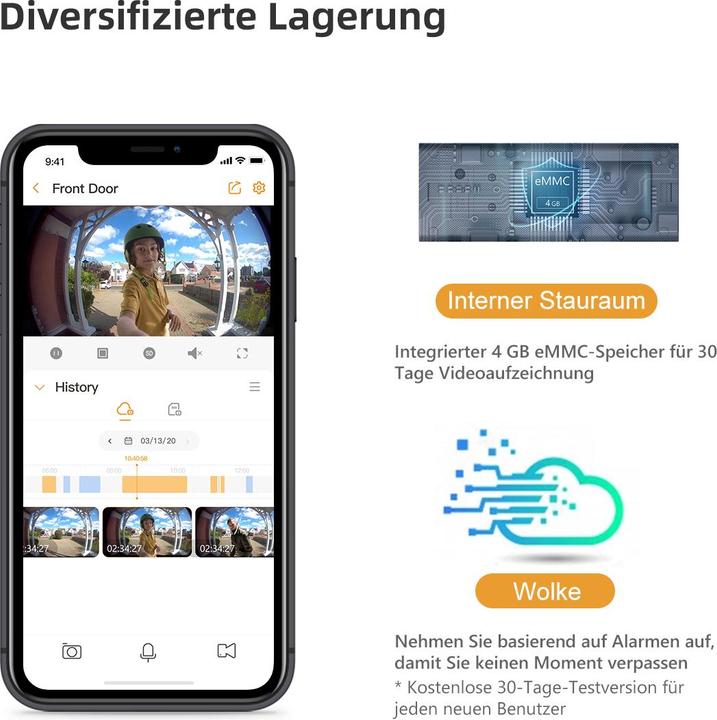 Immagine prodotto Imou Set di campanelli senza fili (WiFi)