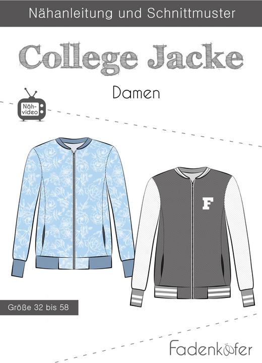 Immagine prodotto Fadenkäfer Modello College Giacca Damen