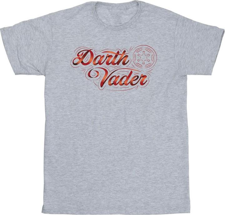 Produktbild Star Wars ObiWan Kenobi Darth Vader Ribbon Font TShirt (XL)
