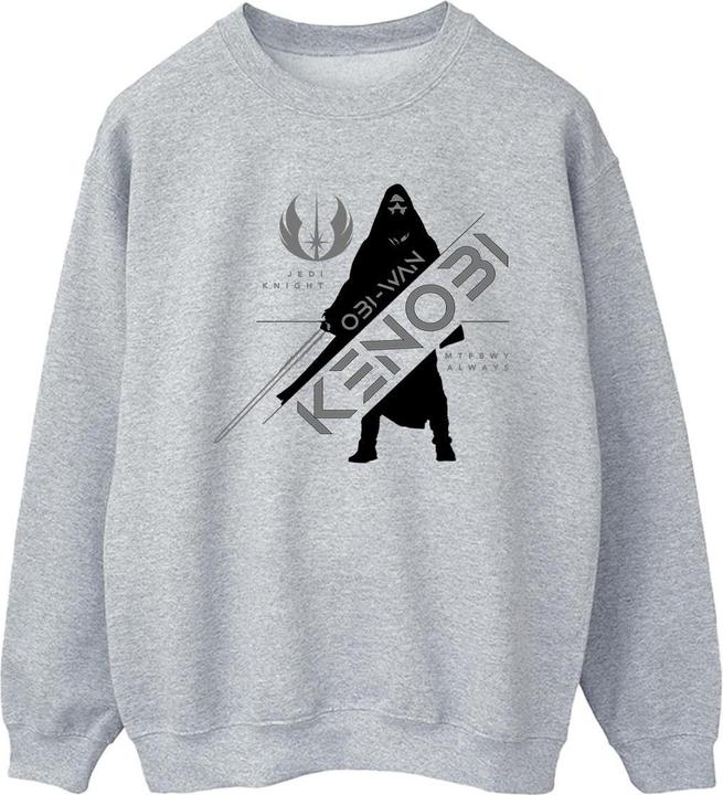Actual product image Star Wars Womens/Ladies Obi-Wan Kenobi Jedi Knight Sweatshirt (XL)