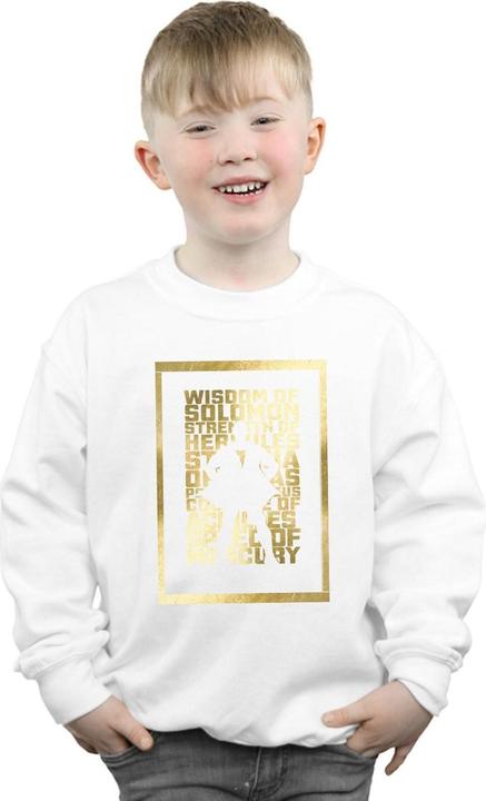 Image du produit - Sweat SHAZAM GOLD TEXT - Garçon (116)