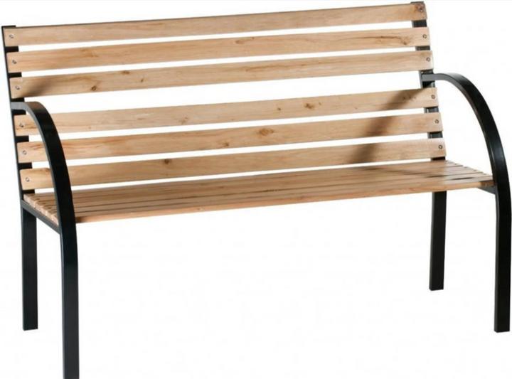 Productafbeelding Lifetime Tuinbank hout/metaal naturel