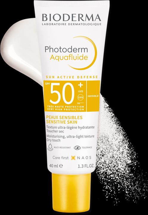 Produktbild Bioderma Photoderm Aquafluide SPF50+ (Sonnencreme, SPF 50, 40 ml, 0.04 g)