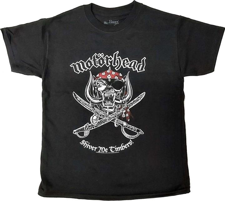 Actual product image Motorhead Childrens/Kids Shiver Me Timbers T-Shirt (152, 158)