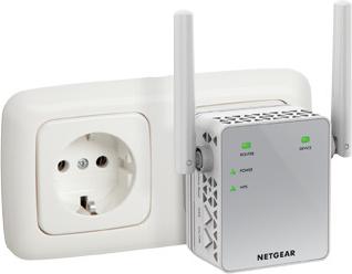Actual product image Netgear Ex3700-100pes (433 Mbit/s, 300 Mbit/s)