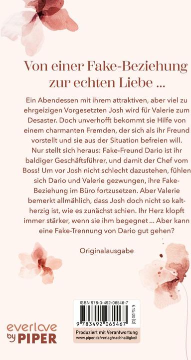 Produktbild Piper Love at Second Sight (Deutsch, Sophia Chase, 2025)