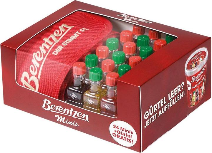 Produktbild Berentzen Shot Gurt mit Pet Shot Flaschen (24 x 2 cl)