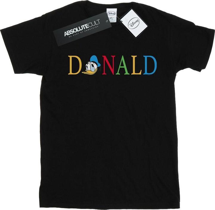 Immagine prodotto Disney Donald Duck Letters Maglietta Ampia Donna (S)