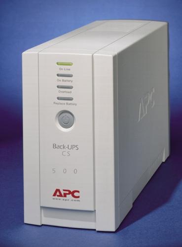 Actual product image APC Back-UPS CS 500, US model! (500 VA, 300 W)
