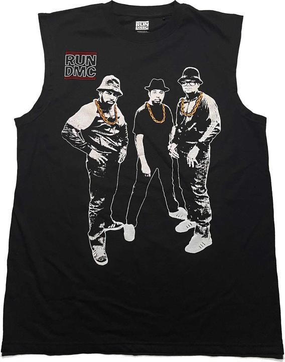 Run DMC Gold Chains Ärmelloses Oberteil