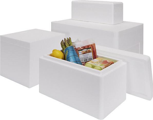 Immagine prodotto kaiserkraft Scatola termica Biomassa Balance Styropor®, con coperchio, lungh. x largh. x