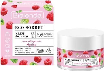 Bielenda Eco Sorbet Moisturizing And Soothing Face Cream Malina 50Ml (50 ml, 24h Creme)