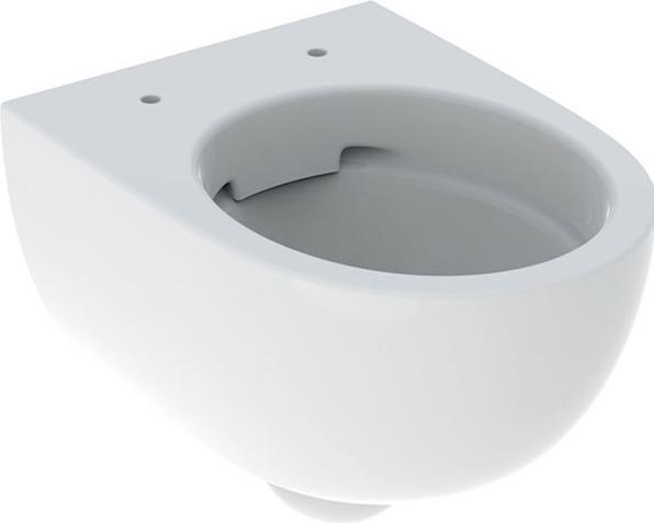 Produktbild Geberit Renova Compact Wand-WC Tiefspüler, 500377, verkürzte Ausladung, rimfree, geschlossene Form