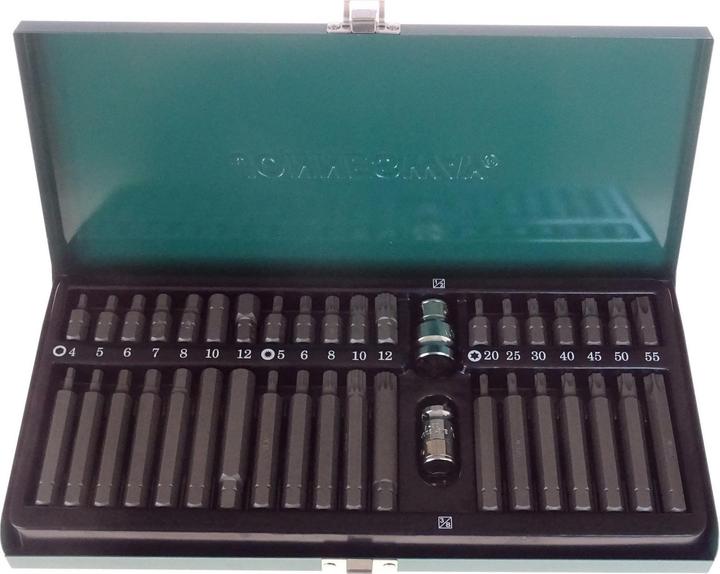 Jonnesway Jeu de 40 embouts (six pans creux,TORX,XZN) - S29H4140S (S29H4140S)