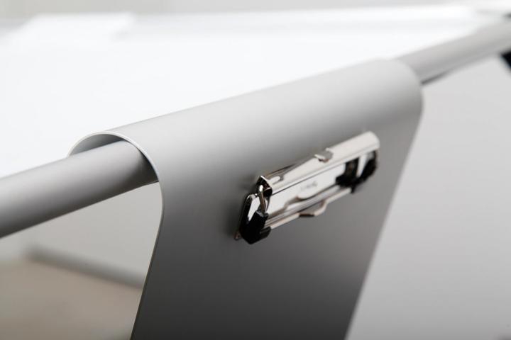 Actual product image Maul Clipboard MAULmedic format A4, clamping width 8 mm, aluminum, also for hanging, various var... (21 x 29.5 cm)