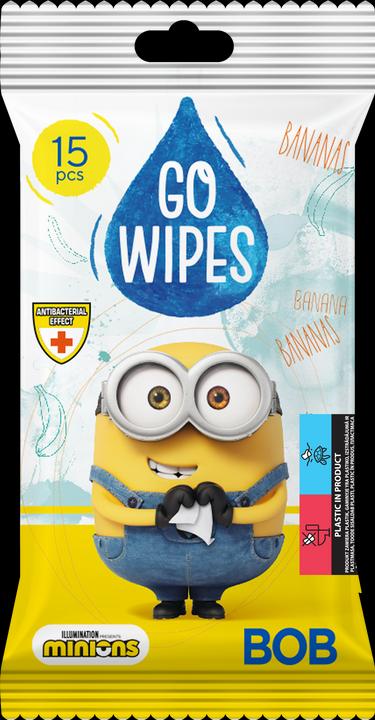 Immagine prodotto Gowipes Salviette Umidificate Antibatteriche Minions 15pz (36 Pezzo/i)