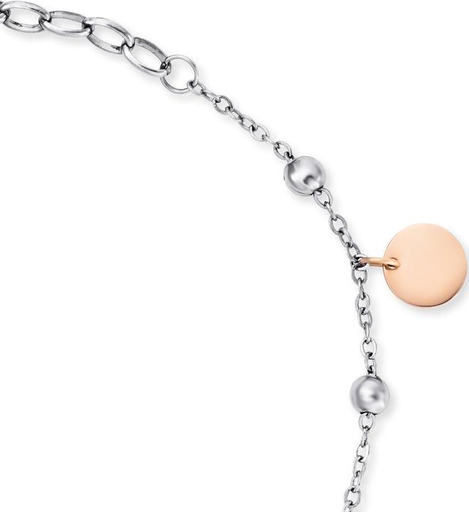 Image du produit Engelsrufer Chaîne de cheville Little Joy Bicolor (Acier inoxydable, Perle, 27 cm)