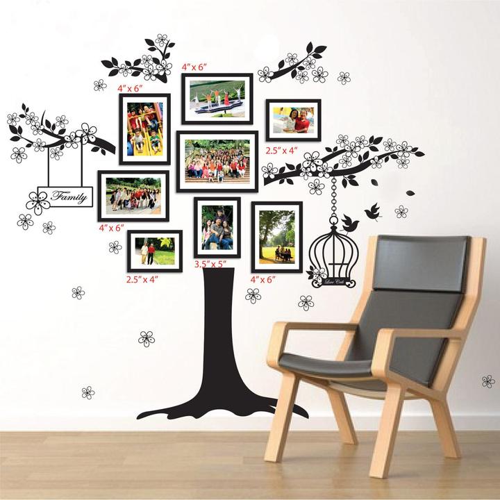 Immagine prodotto Walplus Cornice foto Birdcage (90 x 90 cm)