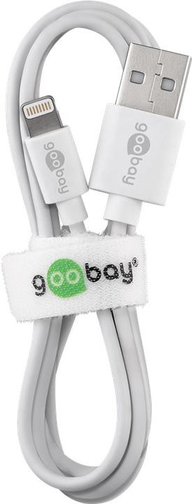 Image du produit Goobay Chargeur USB A Slim avec Câble Apple Lightning (5 W)