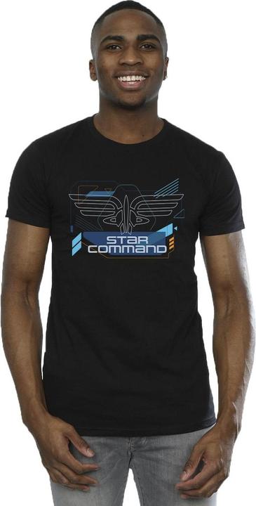 Actual product image Disney Mens Lightyear Star Command Icons T-Shirt (3XL)