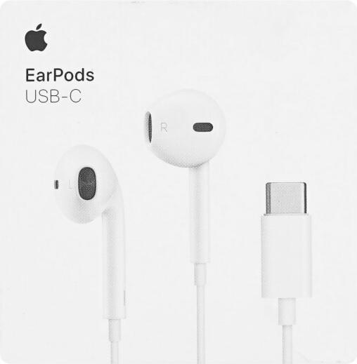 Produktbild Apple EarPods (USB-C) (keine Geräuschunterdrückung, Kabelgebunden)