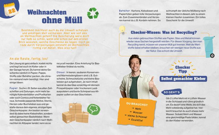 Image du produit Checker Tobi : Le livre du calendrier de l'Avent : Le contrôle X-Mas