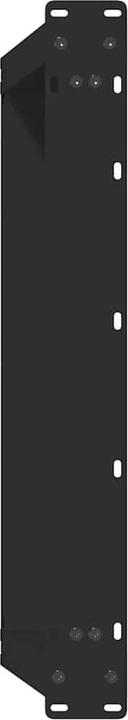 Image du produit VidaXL Pieds de table basse en U 2 pcs. noir 70x(30-31) cm acier Pied de table