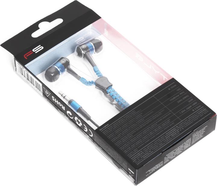 Immagine prodotto Omega Platinet FH2111 Cuffie con connettore In-ear Blu (Cablato)