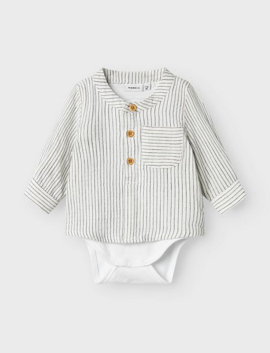 Actual product image Name it Gestreifter Strampler Hemd (68)