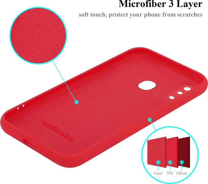 Immagine prodotto Cadorabo Copertura della cassa del silicone liquido TPU (Samsung Galaxy A20, Samsung Galaxy M10s, TCL A30)