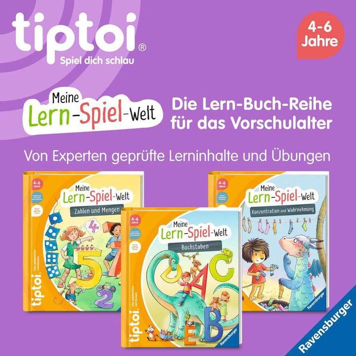 Actual product image tiptoi Meine Lern-Spiel-Welt: Uhr und Zeit (German, Silke Voigt, Heike Tober, 2024)