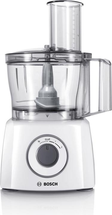 Actual product image Bosch Hausgeräte Food Processor, MultiTalent 3 - MCM3110W - White (1000 ml, 800 W)