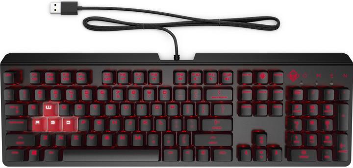 HP OMEN Encoder Tastatur USB QWERTY US International (Eng. Int., Kabelgebunden)