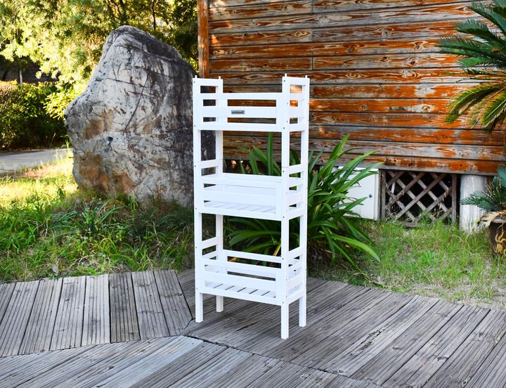 Actual product image Needs&Wants Multi-Pflanzenständer "Placy1" mit 3 Kästen, Fichte (weiss)