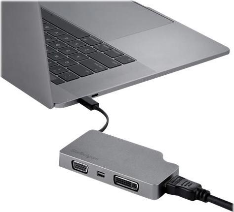 Produktbild StarTech USB C Multiport Adapter (USB Typ-C, 10.40 cm)