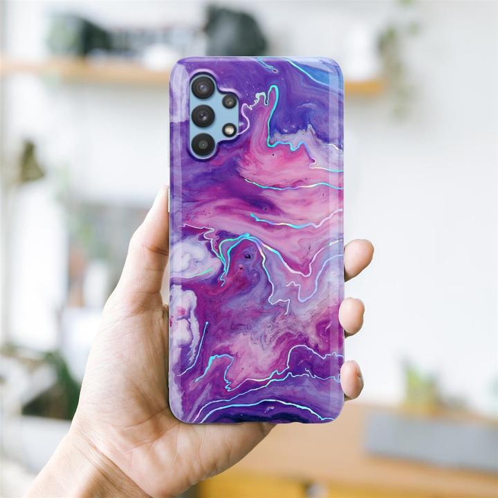 Image du produit Cadorabo Couverture IMD TPU Marbre coloré (Samsung Galaxy A32 5G)