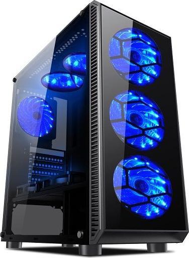 Produktbild L-Link ATX TOWER AVATAR BLUE LED - Tower (ATX)