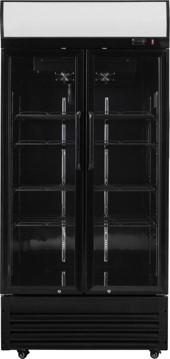 Actual product image Gastro Hero Getränkekühlschrank ECO miteuchtaufsatz und Klapptüren (630 l)