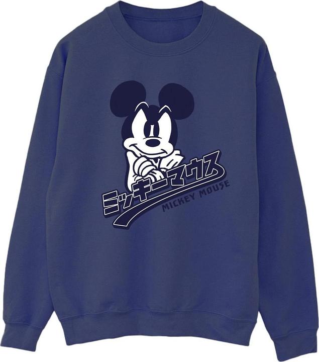 Actual product image Disney Womens/Ladies Mickey Mouse Japanese Sweatshirt (XXL)