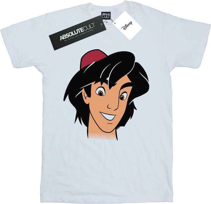 Actual product image Disney Mens Aladdin Headshot T-Shirt (4XL)