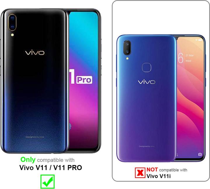 Productafbeelding Cadorabo Boek Onzichtbare Magneethoes (V11 Pro, Vivo V11)