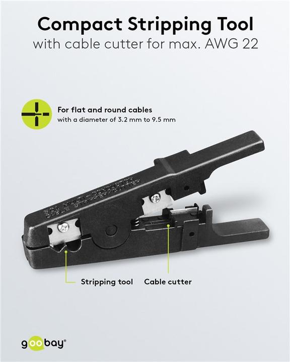 Actual product image Goobay Tool set for telephone and network installation (Tool)